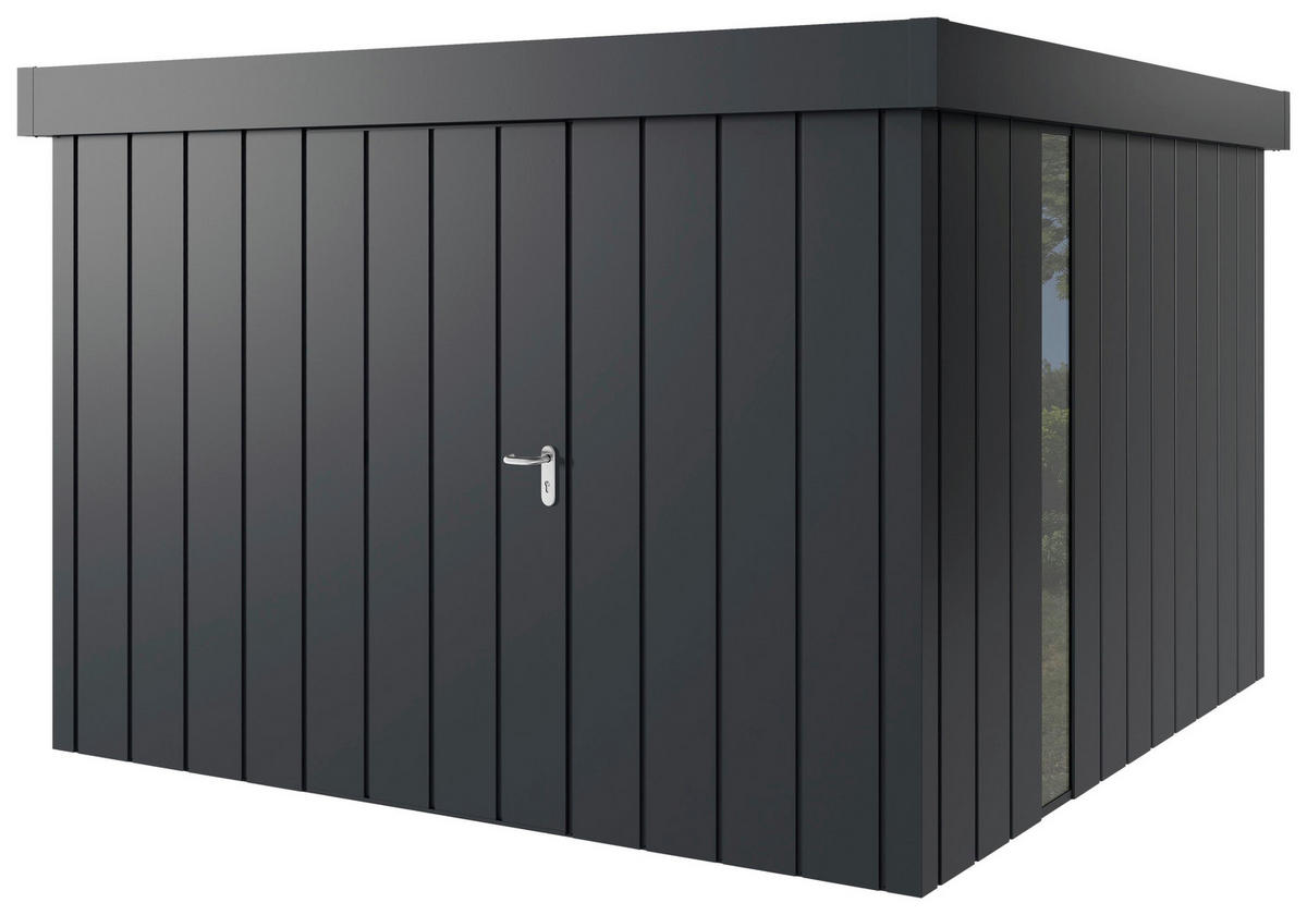 GERÄTEHAUS 325/220/323 cm  - Anthrazit, Basics, Metall (325/220/323cm)