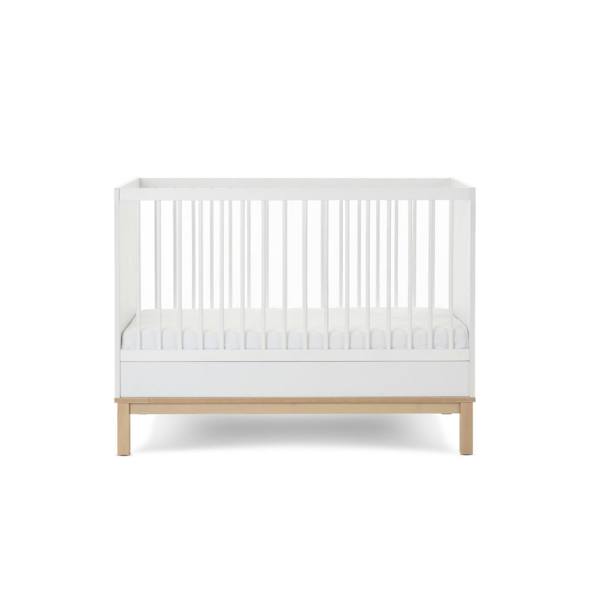 GITTERBETT Astrid 120/60 cm  - Naturfarben/Weiß, Basics, Holz/Holzwerkstoff (120/60cm) - FAKTUM