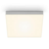 STROPNÍ LED SVÍTIDLO, 28,7/3,6/28,7 cm - barvy stříbra, Basics, kov (28,7/3,6/28,7cm)
