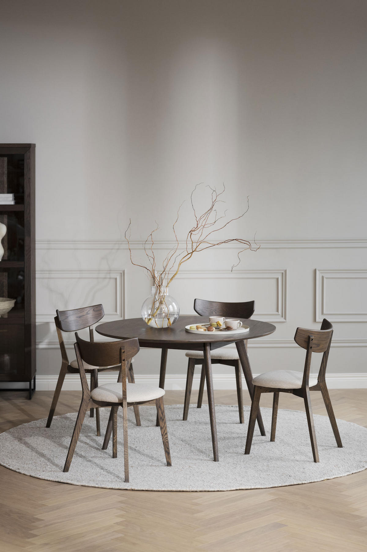 MATBORD i trä  115/75 cm  - mörkbrun, Klassisk, trä (115/75cm) - Rowico