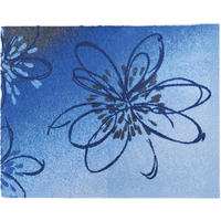 BIDET-VORLEGER Blau 50/60 cm  - Blau, KONVENTIONELL, Kunststoff/Textil (50/60cm) - Grund