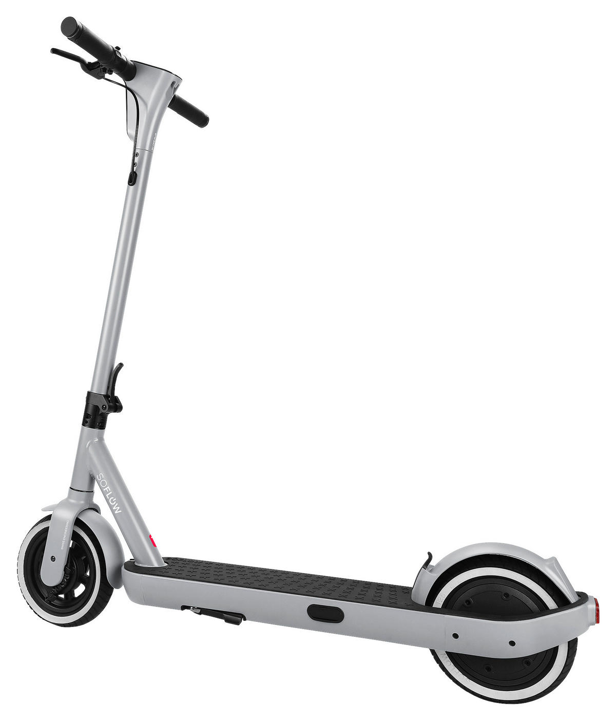 ELEKTROSCOOTER SOFLOW SO ONE+  - Silberfarben/Grau, KONVENTIONELL, Metall (116/109/49,5cm)