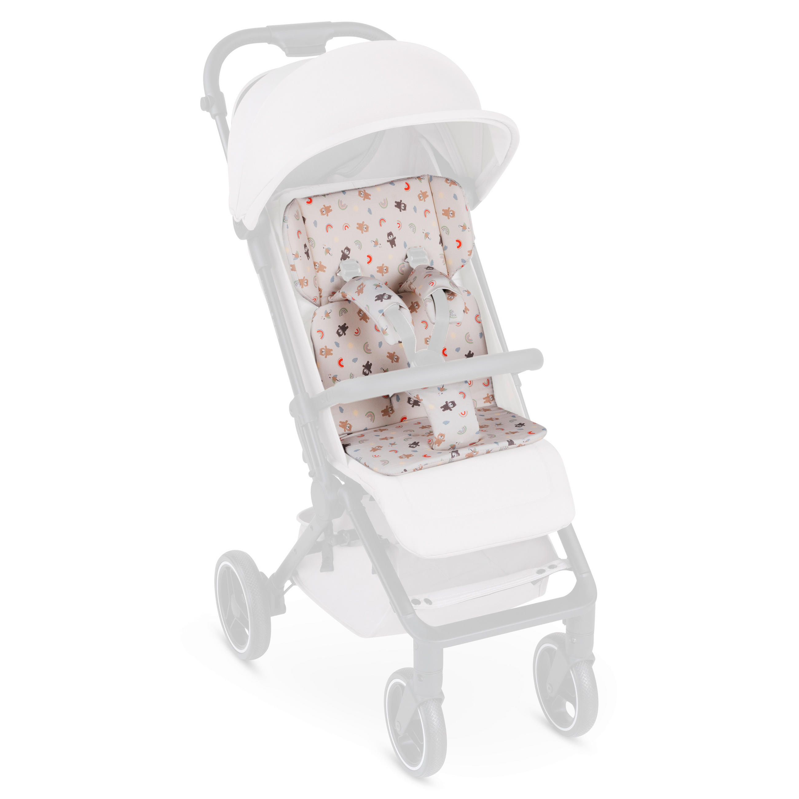 KINDERWAGENEINLAGE - Beige/Multicolor, Basics, Textil (31,5/27/6,5cm) - ABC Design