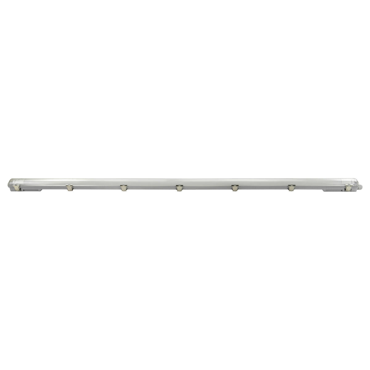 LED-DECKENLEUCHTE 156,8/6,2/5,2 cm   - Grau, Basics, Kunststoff (156,8/6,2/5,2cm)