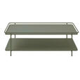 COUCHTISCH - Olivgrün, Basics, Metall (110/55/34cm) - Xora