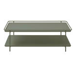 COUCHTISCH - Olivgrün, Basics, Metall (110/55/34cm) - Xora