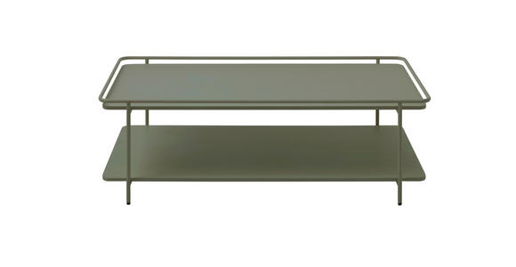 COUCHTISCH - Olivgrün, Basics, Metall (110/55/34cm) - Xora