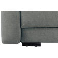 2-SITZER-SOFA in Chenille Grau  - Schwarz/Grau, KONVENTIONELL, Kunststoff/Textil (233/90/110cm) - Carryhome