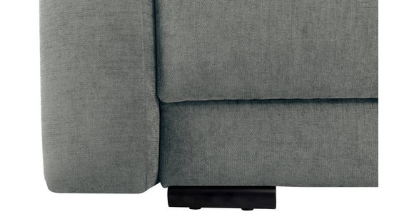 2-SITZER-SOFA in Chenille Grau  - Schwarz/Grau, KONVENTIONELL, Kunststoff/Textil (233/90/110cm) - Carryhome