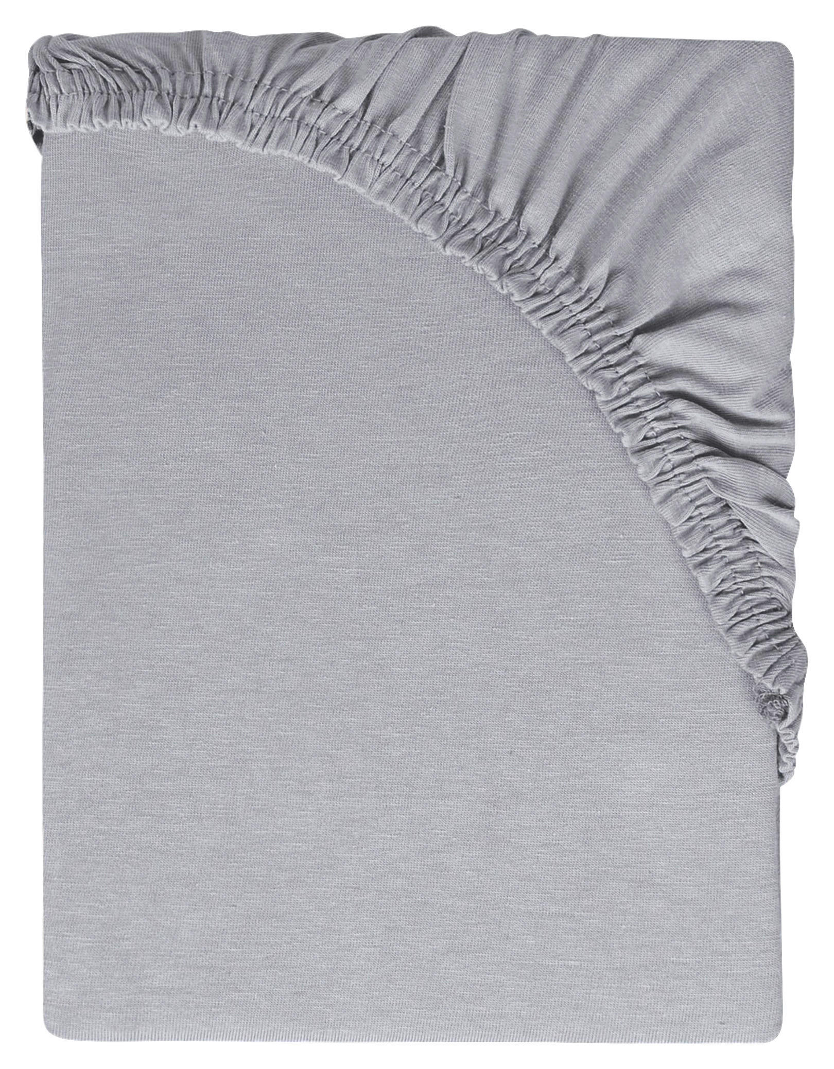 KINDERSPANNLEINTUCH 70/140 cm   - Hellgrau, Basics, Textil (70/140cm) - Patinio