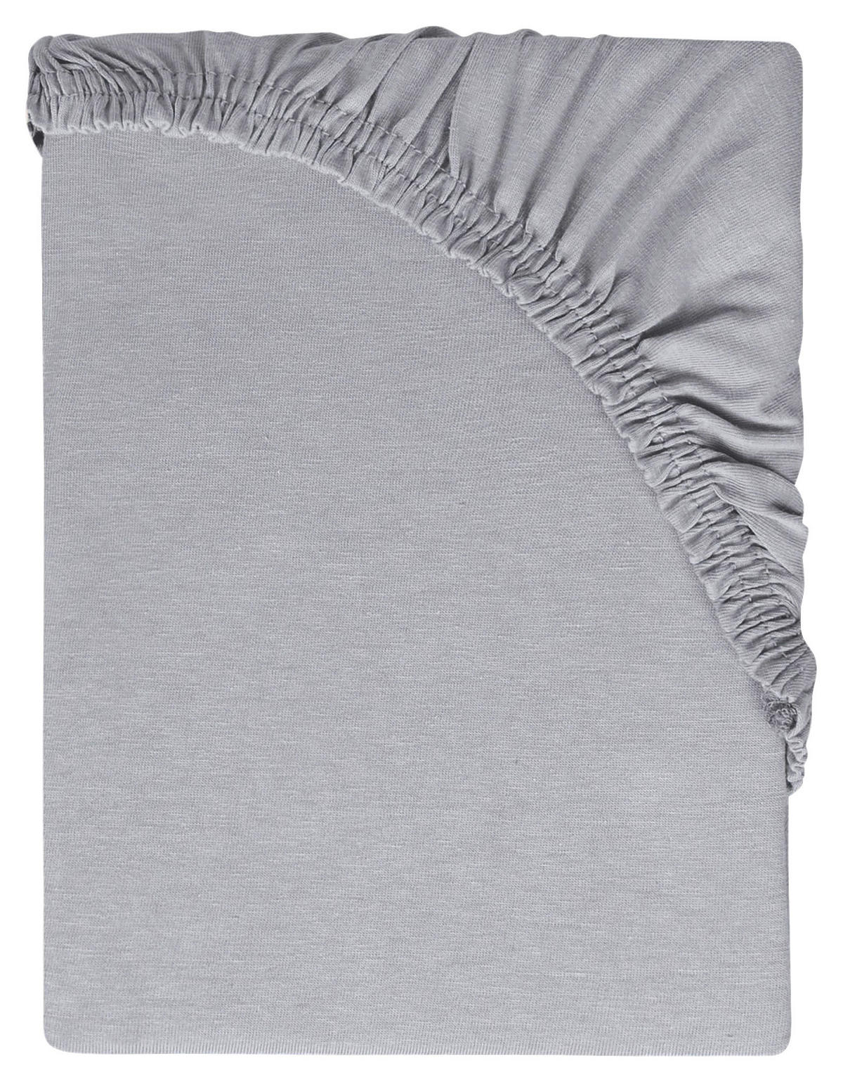 DJEČJA PLAHTA S GUMICOM  70/140 cm     - svijetlo siva, Basics, tekstil (70/140cm) - Patinio