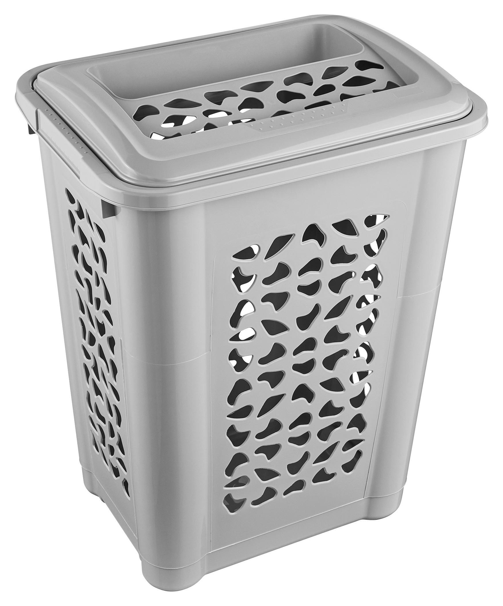 XXXL PRÁDELNÍ KOŠ, šedá