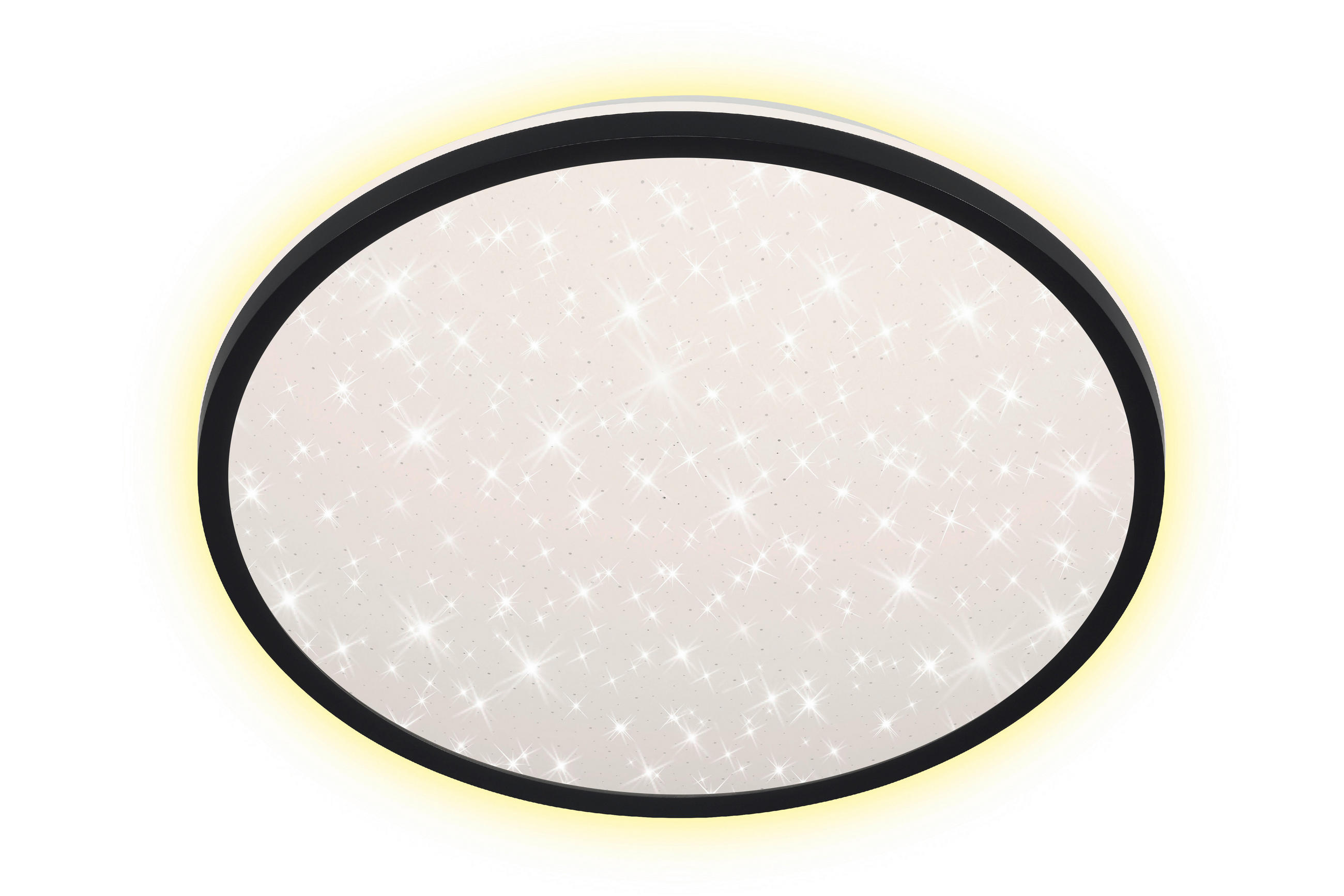 STROPNA KOPAL. LED-SVETILKA  Lilian      38/6 cm     4000 K - črna/bela, Basics, kovina/umetna masa (38/6cm)