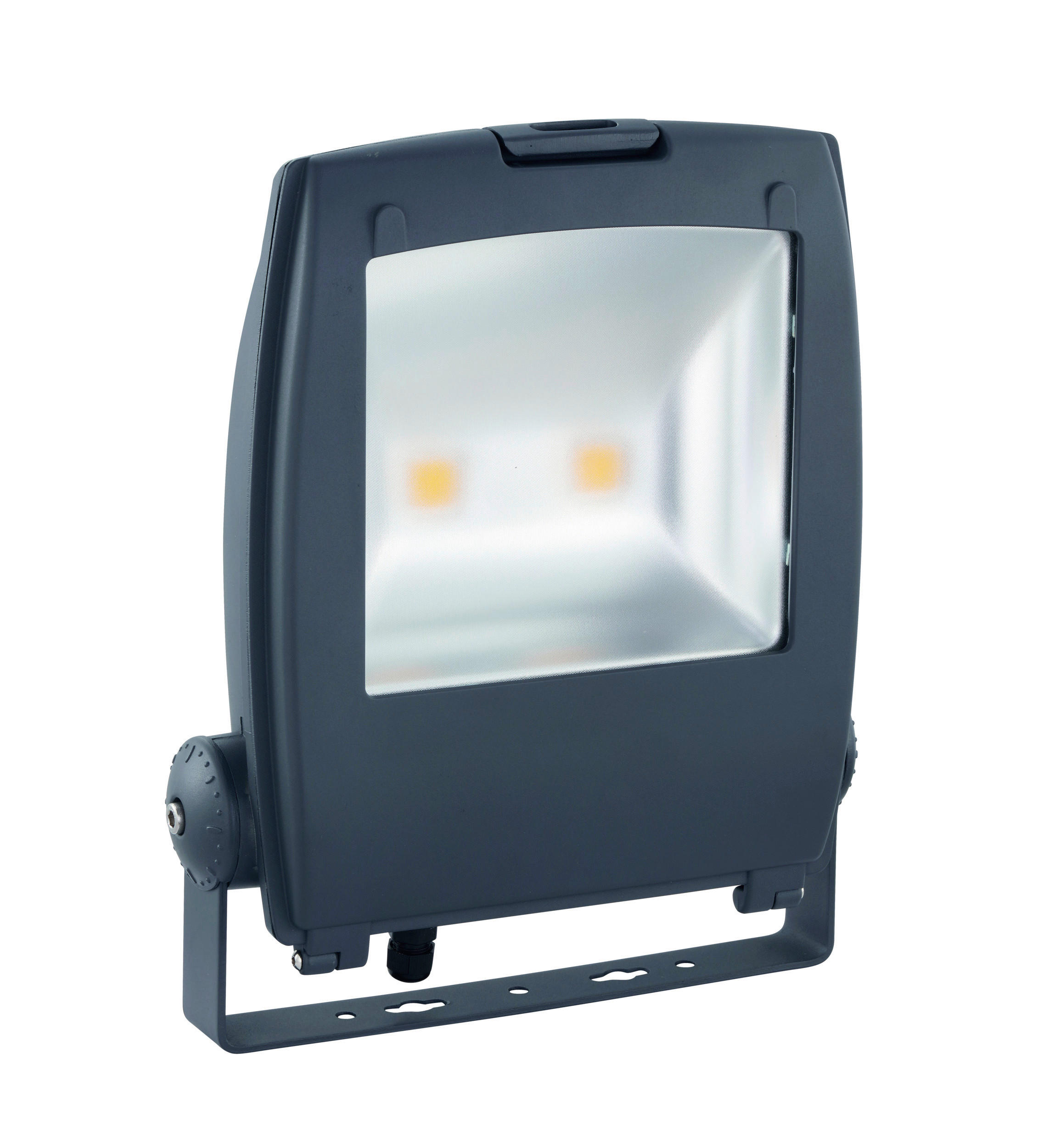 AUßENLEUCHTE 41,5/16,2/42,2 cm   - Klar/Anthrazit, Design, Glas/Metall (41,5/16,2/42,2cm) - Eglo