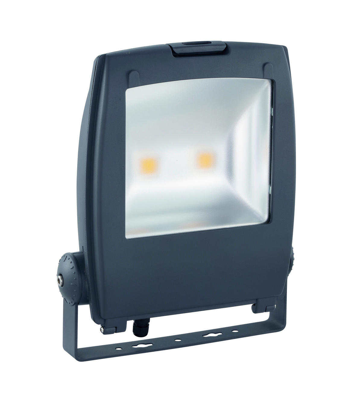 AUßENLEUCHTE 41,5/16,2/42,2 cm   - Klar/Anthrazit, Design, Glas/Metall (41,5/16,2/42,2cm) - Eglo