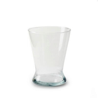 VASE  - Klar, Basics, Glas (15,5/19/15,5cm)