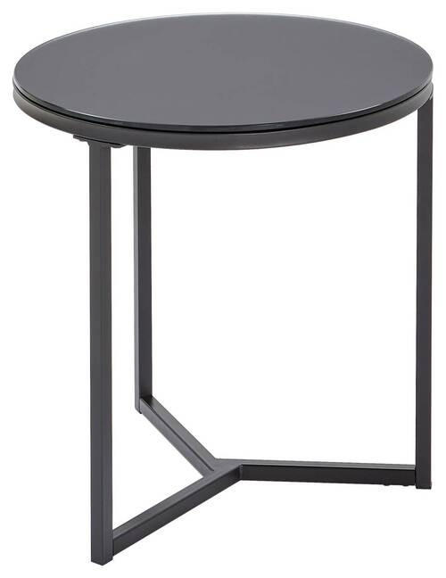 Carryhome PRÍRUČNÝ STOLÍK, čierna