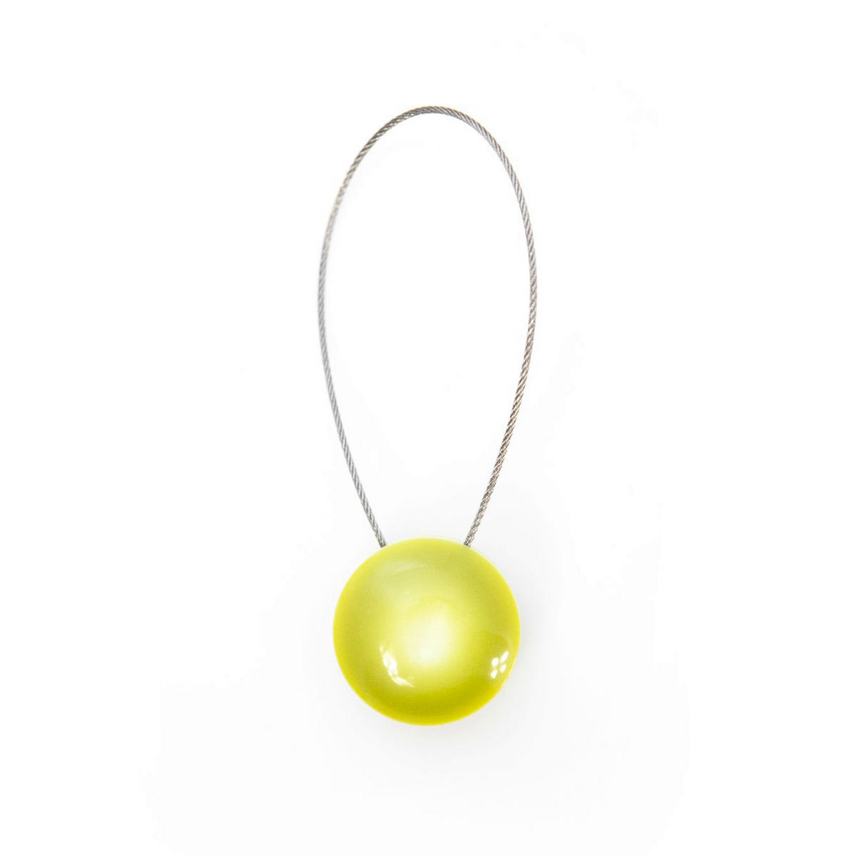 MAGNET PENTRU PRINDERE PERDEA  - verde, Basics, metal (1/4cm)