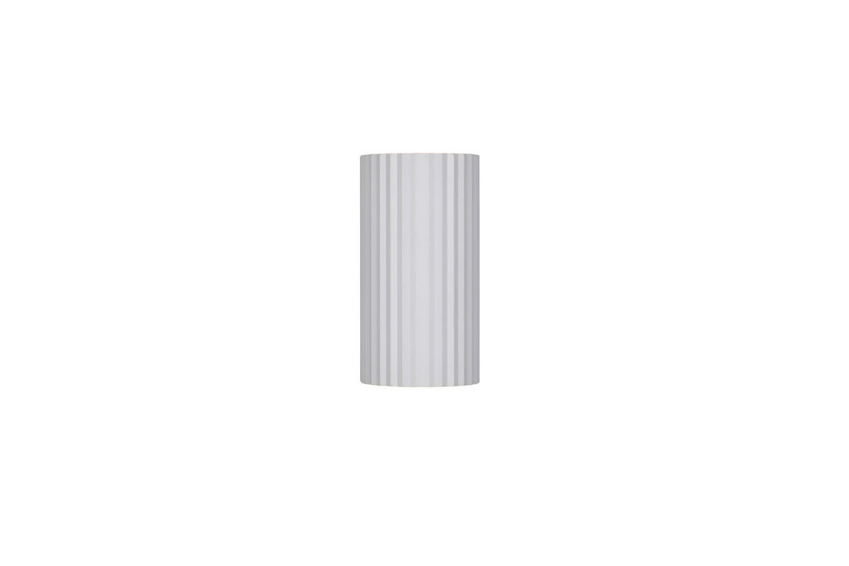 VÄGGLAMPA SOKA   - vit, Basics, metall (9,5/18/8,5cm)