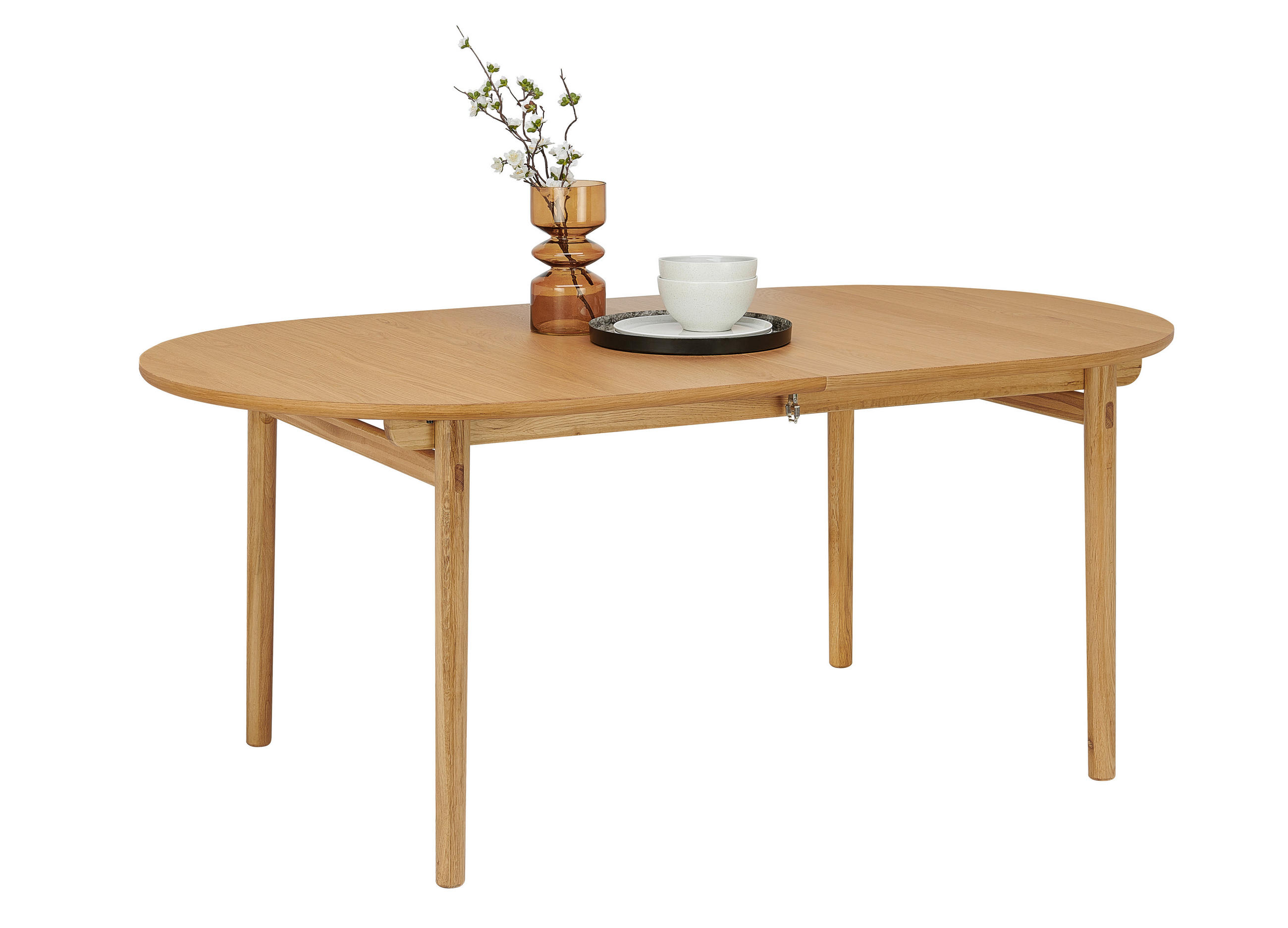 MATBORD i trä 190-280/100/75 cm   - ekfärgad, Design, trä (190-280/100/75cm) - Niels Andersson