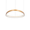 LED-HÄNGELEUCHTE 61/28,5/151,5 cm  - Messingfarben, Design, Kunststoff/Metall (61/28,5/151,5cm) - Ideal Lux