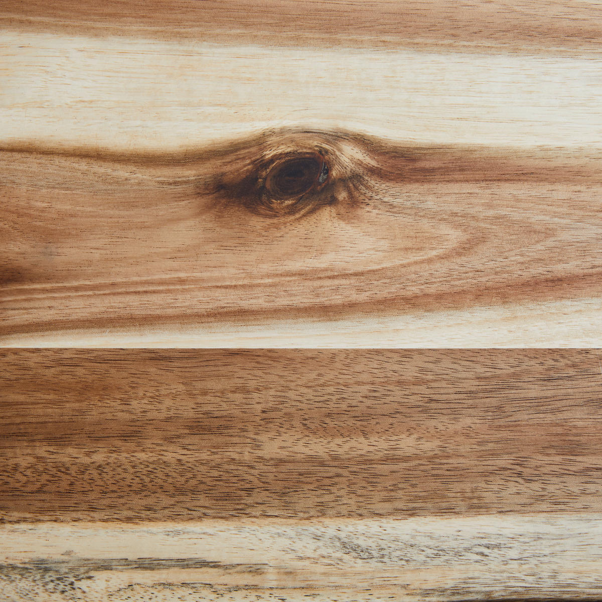ESSTISCH in Holz, Metall 180/90/76 cm   - Schwarz/Akaziefarben, Basics, Holz/Metall (180/90/76cm) - MID.YOU