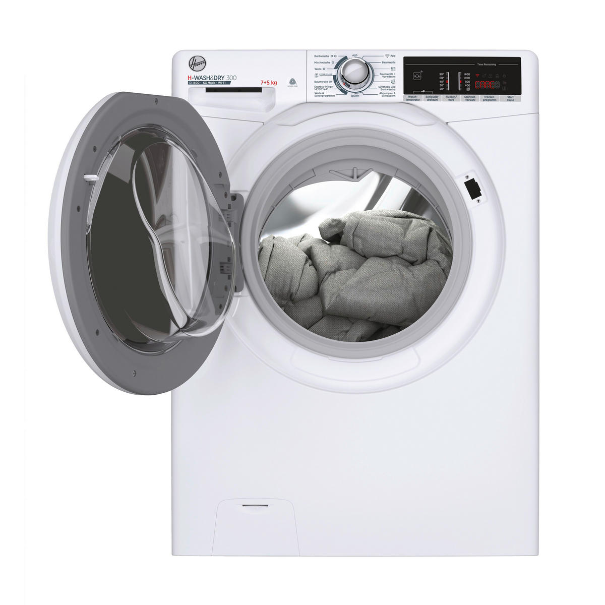 WASCHTROCKNER H3DO4755T2/1-84  - Weiß, Basics (60/85/54cm) - Hoover