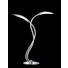 LED-TISCHLEUCHTE - Chromfarben, Design, Metall (15/55/39,5cm) - Ambiente