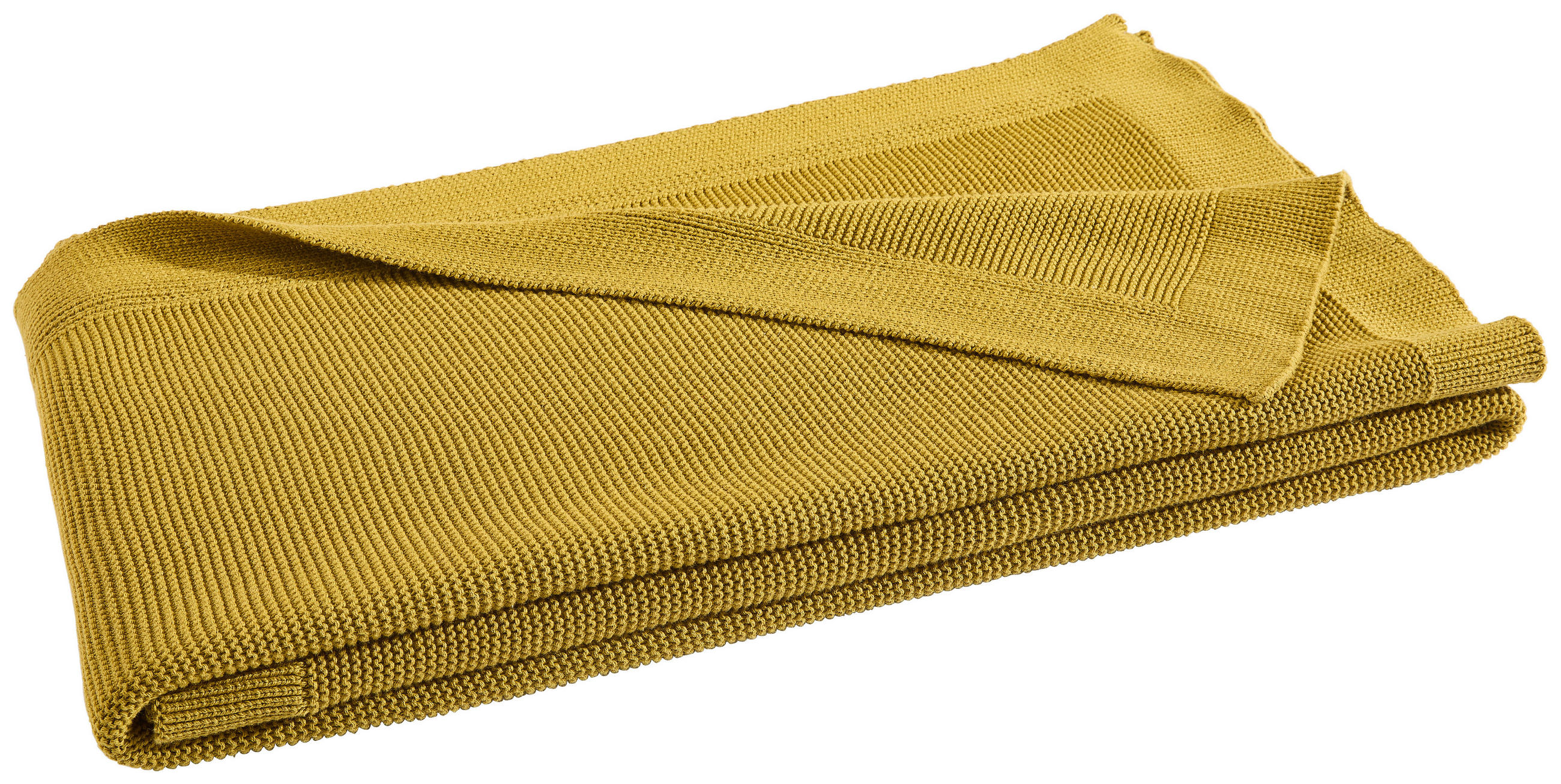 Dieter Knoll Wohndecke Beja Gold 150x200 cm