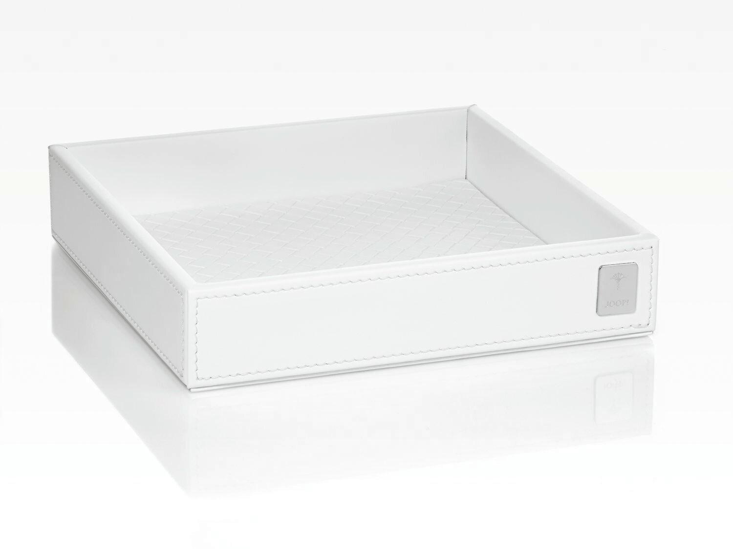 TABLETT Kunststoff  - Weiß, Design, Kunststoff (17/3,5/17cm) - Joop!