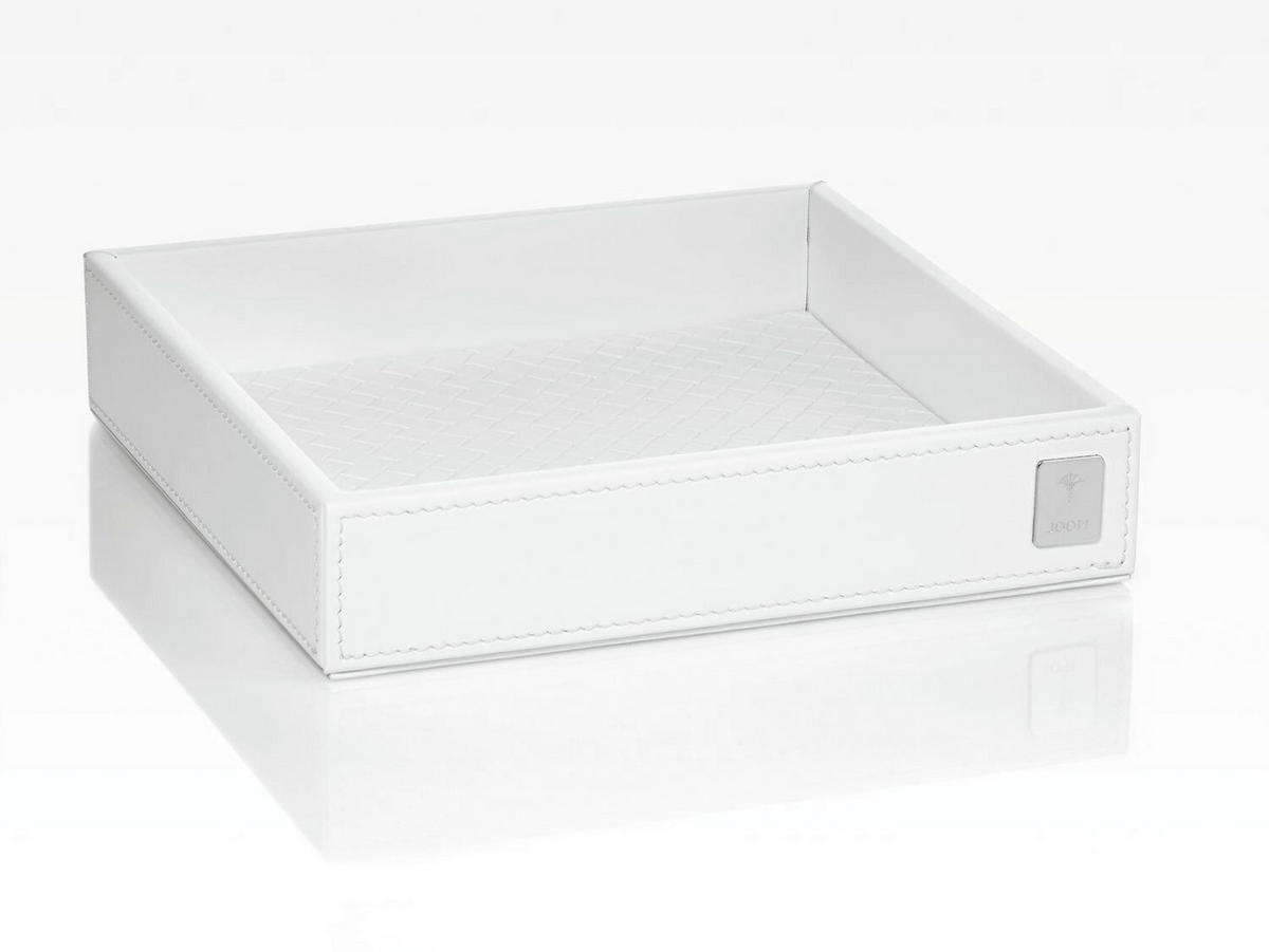 TABLETT Kunststoff  - Weiß, Design, Kunststoff (17/3,5/17cm) - Joop!