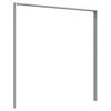 PASSEPARTOUTRAHMEN 183/200/12 cm Weiß  - Weiß, KONVENTIONELL, Holzwerkstoff (183/200/12cm) - Boxxx