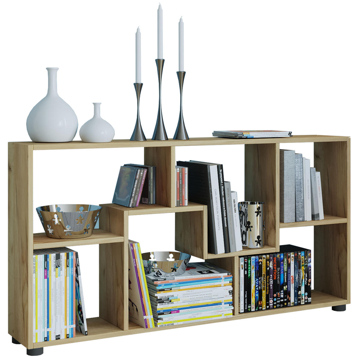 REGAL Eichefarben, Honig  - Eichefarben/Honig, Basics, Holzwerkstoff (117/62/20cm) - MID.YOU