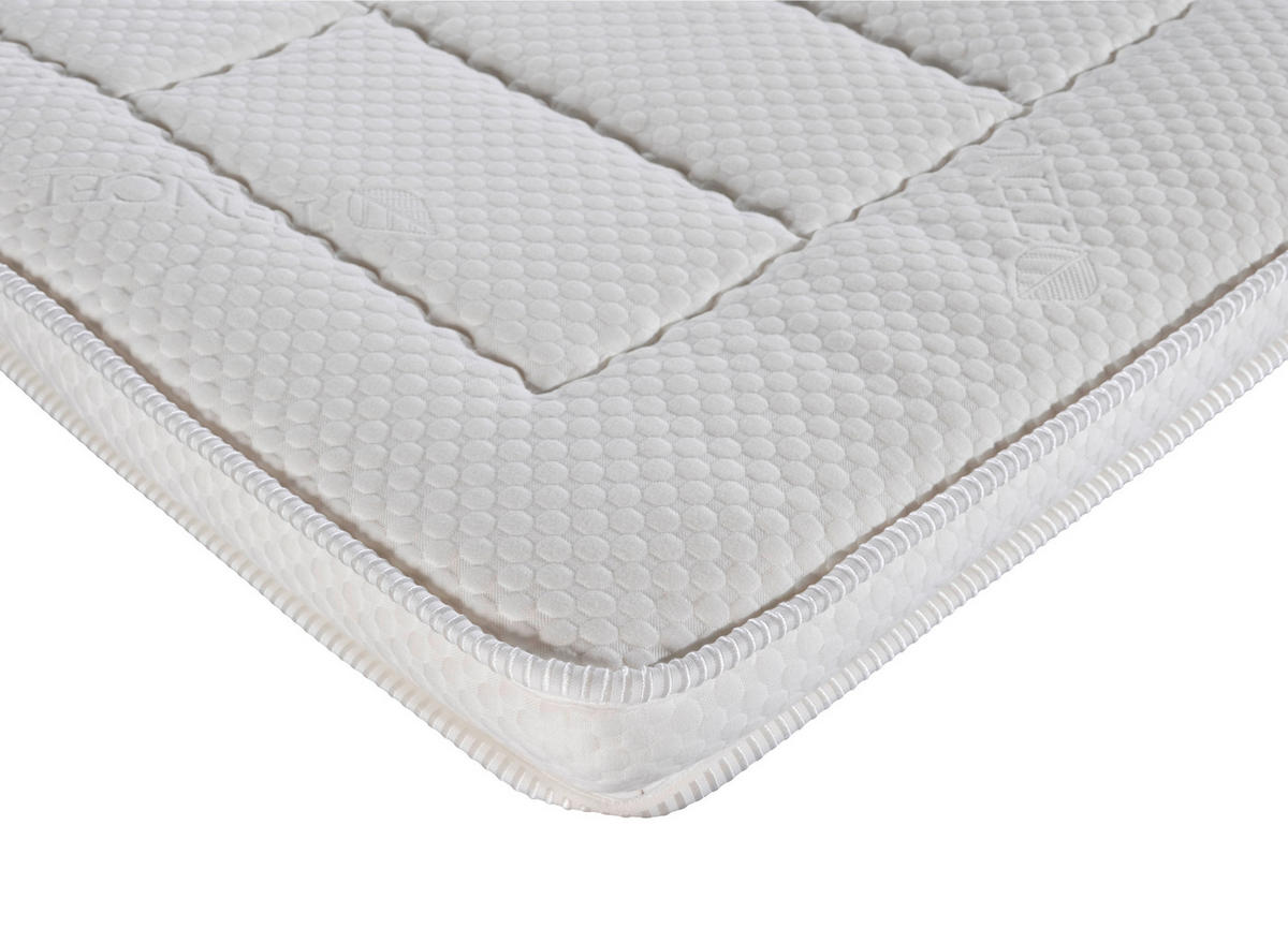 VRCHNÍ MATRACE, 200/200 cm - bílá, Basics, textil (200/200cm) - Livetastic