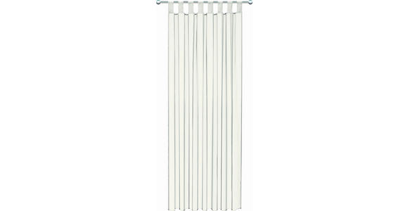 SCHLAUFENVORHANG transparent  - Naturfarben, Basics, Textil (140/245cm) - Boxxx