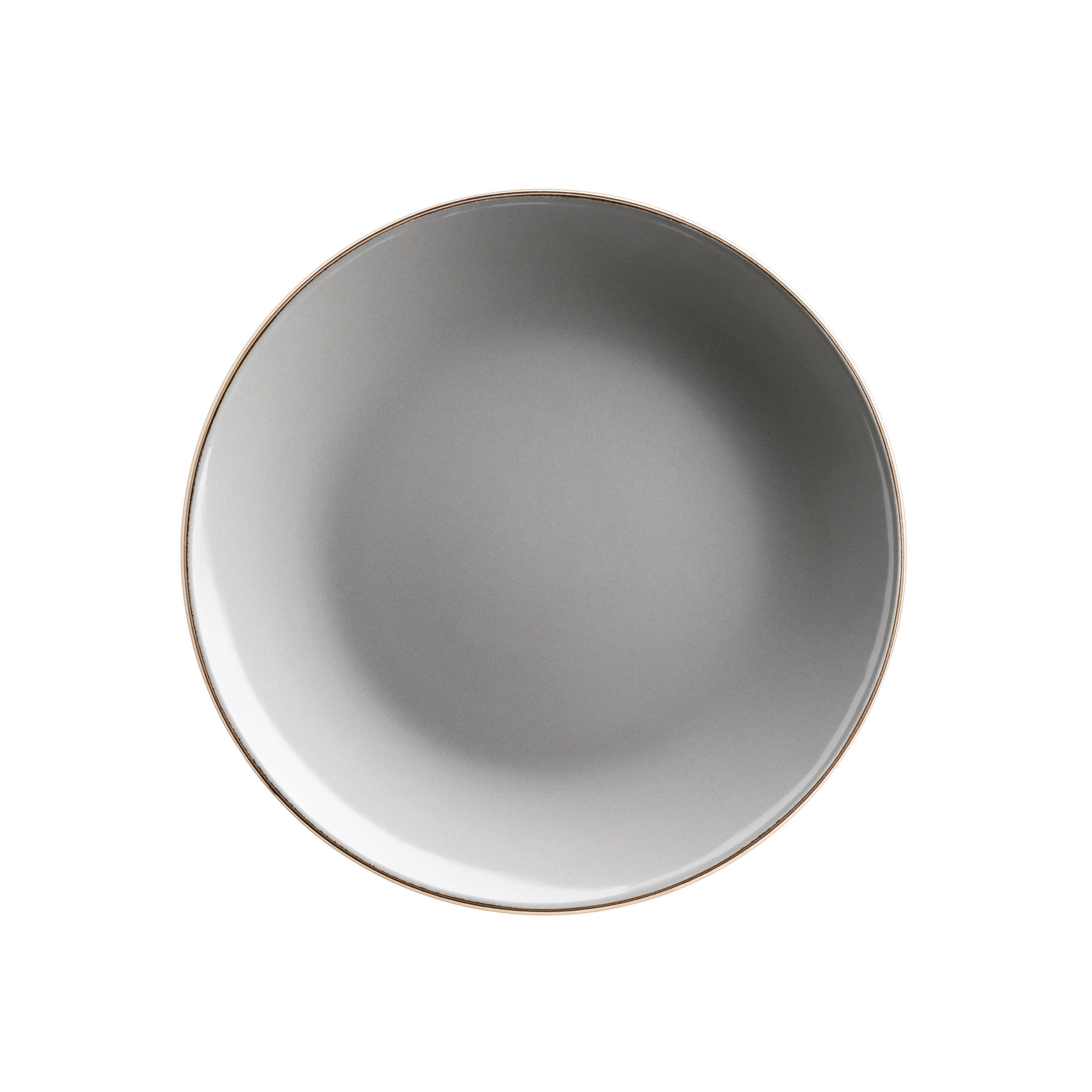 ASSIETT  19,5 cm   - grå, Basics, keramik (19,5cm) - Mäser