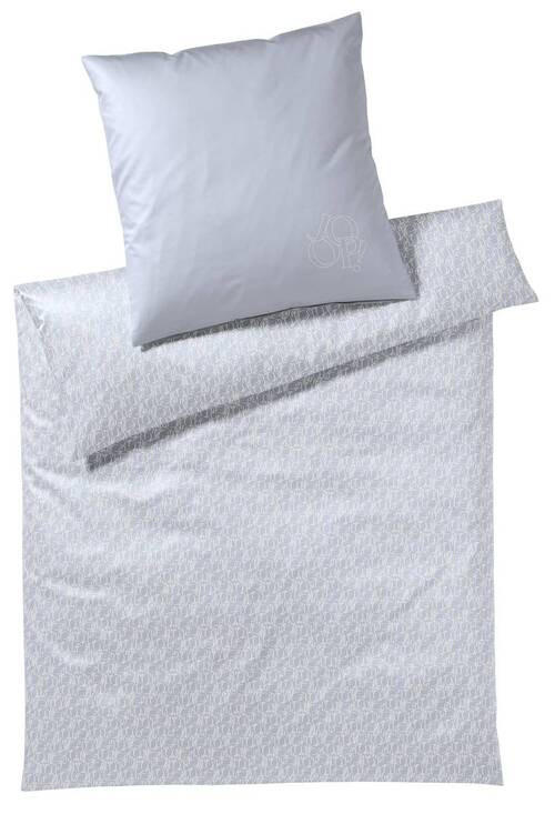 BETTWÄSCHE Makosatin 155/220 cm  - Blau, Design, Textil (155/220cm) - Joop!