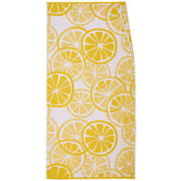 STRANDTUCH Gelb, Grün 90/180 cm  - Gelb/Grün, Textil (90/180cm) - Esposa