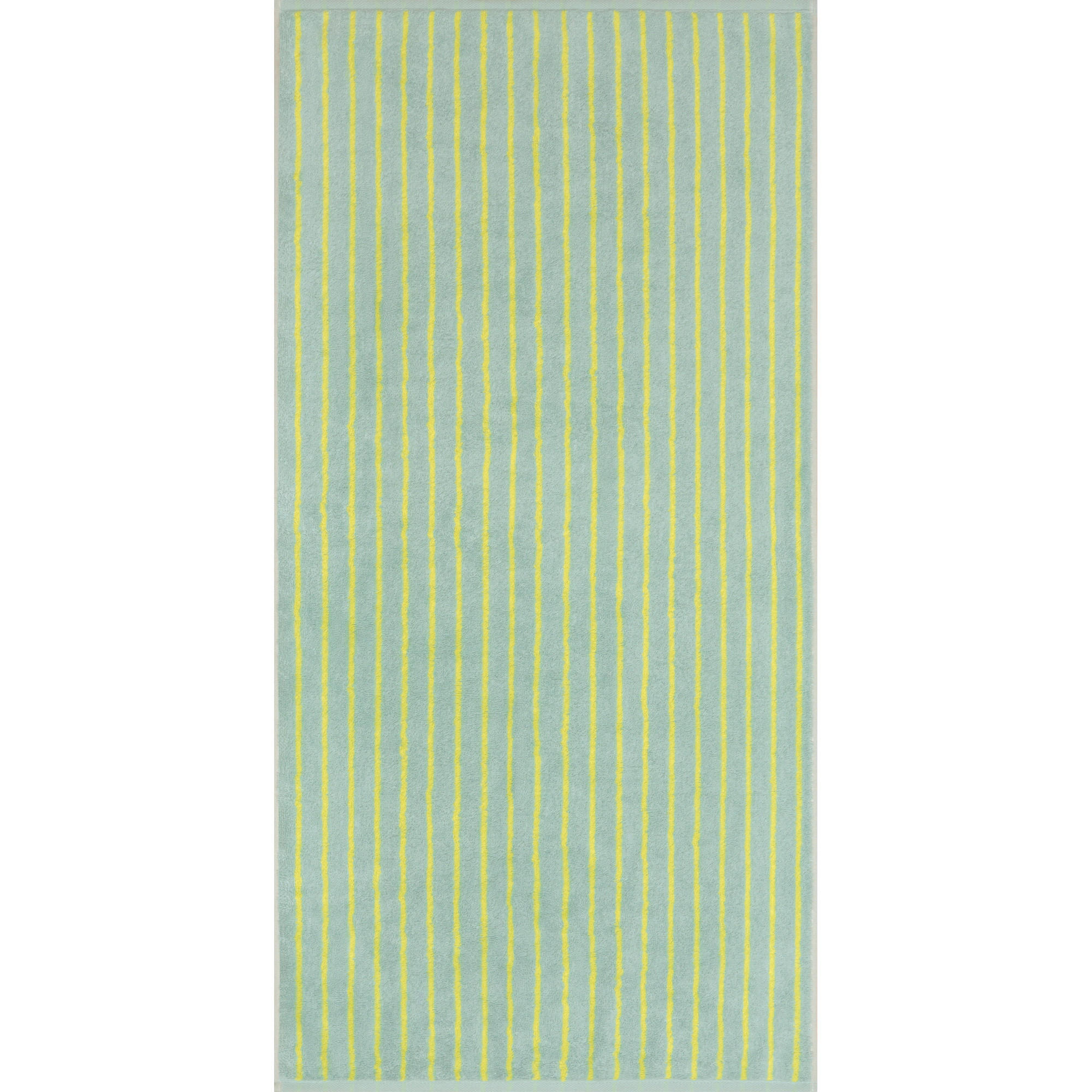 DUSCHTUCH Weekend 70/140 cm  - Gelb/Grün, Basics, Textil (70/140cm) - Cawoe