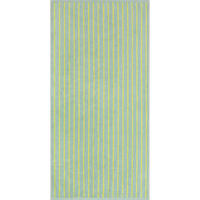 DUSCHTUCH Weekend 70/140 cm  - Gelb/Grün, Basics, Textil (70/140cm) - Cawoe