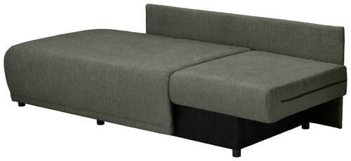 CHAISELONGUE Chenille Dunkelgrün  - Dunkelgrün/Schwarz, KONVENTIONELL, Kunststoff/Textil (171/73/93cm) - Carryhome