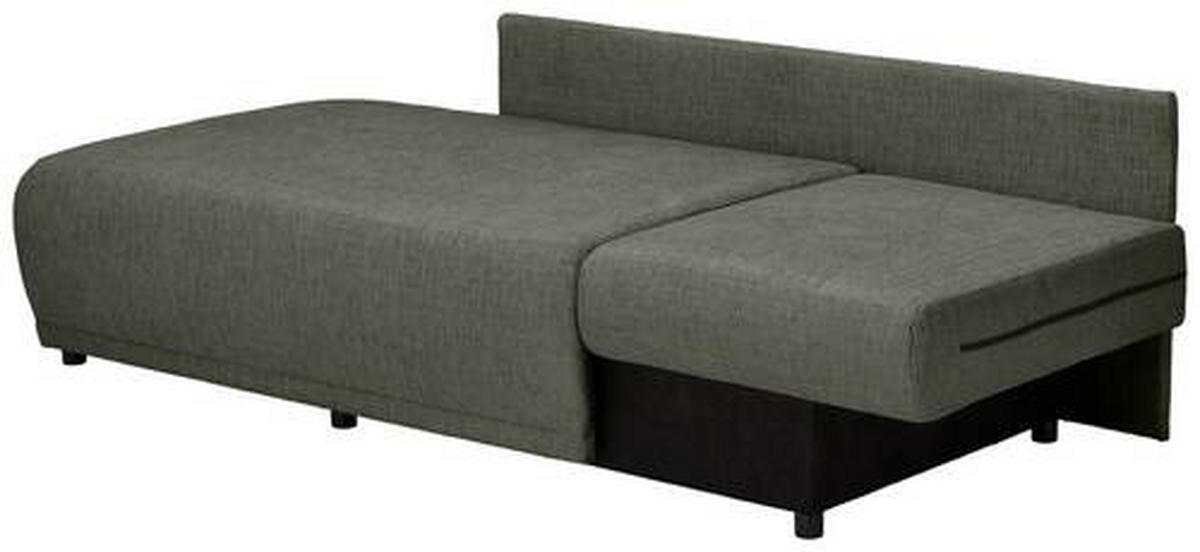 CHAISELONGUE Chenille Dunkelgrün  - Dunkelgrün/Schwarz, KONVENTIONELL, Kunststoff/Textil (171/73/93cm) - Carryhome