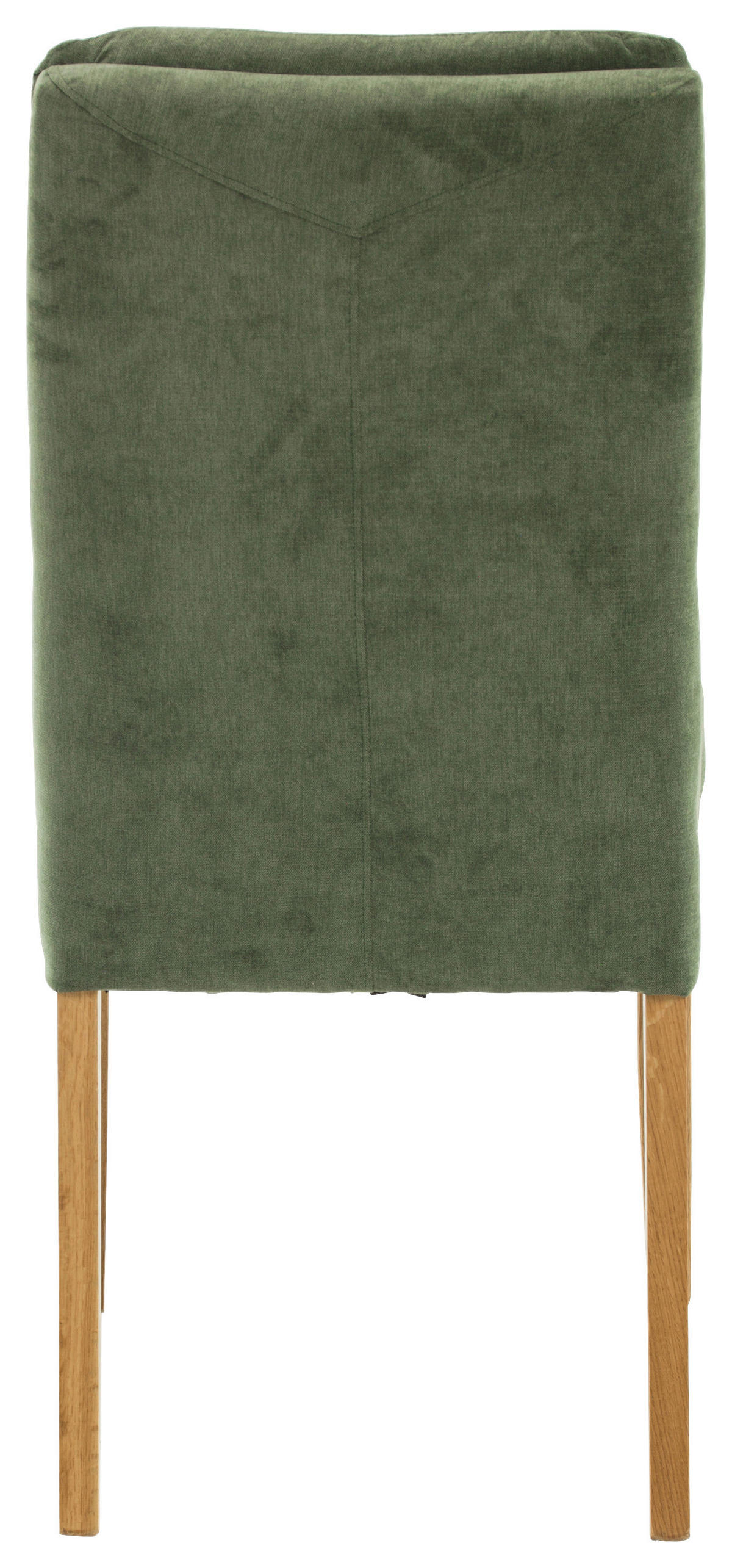 SZÉK fa, textil tölgyfa, sötétzöld  - sötétzöld/tölgyfa, Konventionell, textil/fa (47/95/64cm) - Cantus