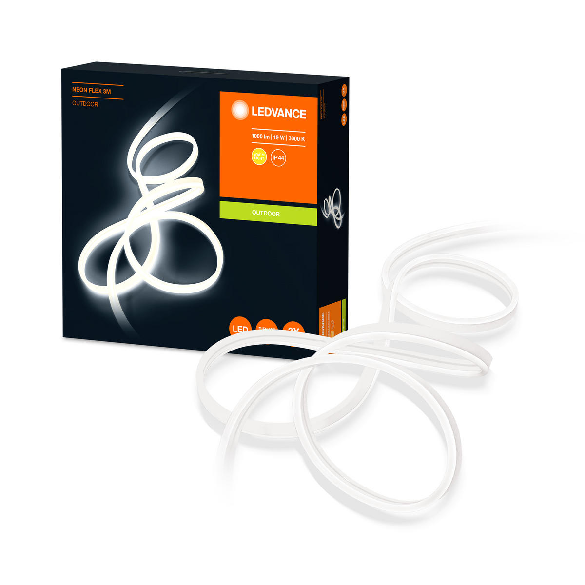 LED-STRIP Neon Flex 300/1,35/0,67 cm   - Weiß, Basics, Kunststoff (300/1,35/0,67cm) - Ledvance