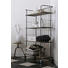 REGAL in Naturfarben, Silberfarben - Silberfarben/Naturfarben, Design, Holz/Metall (94 158,5 41cm) - Ambia Home REGAL in Naturfarben, Silberfarben - Silberfarben/Naturfarben, Design, Holz/Metall (94 158,5 41cm) - Ambia Home