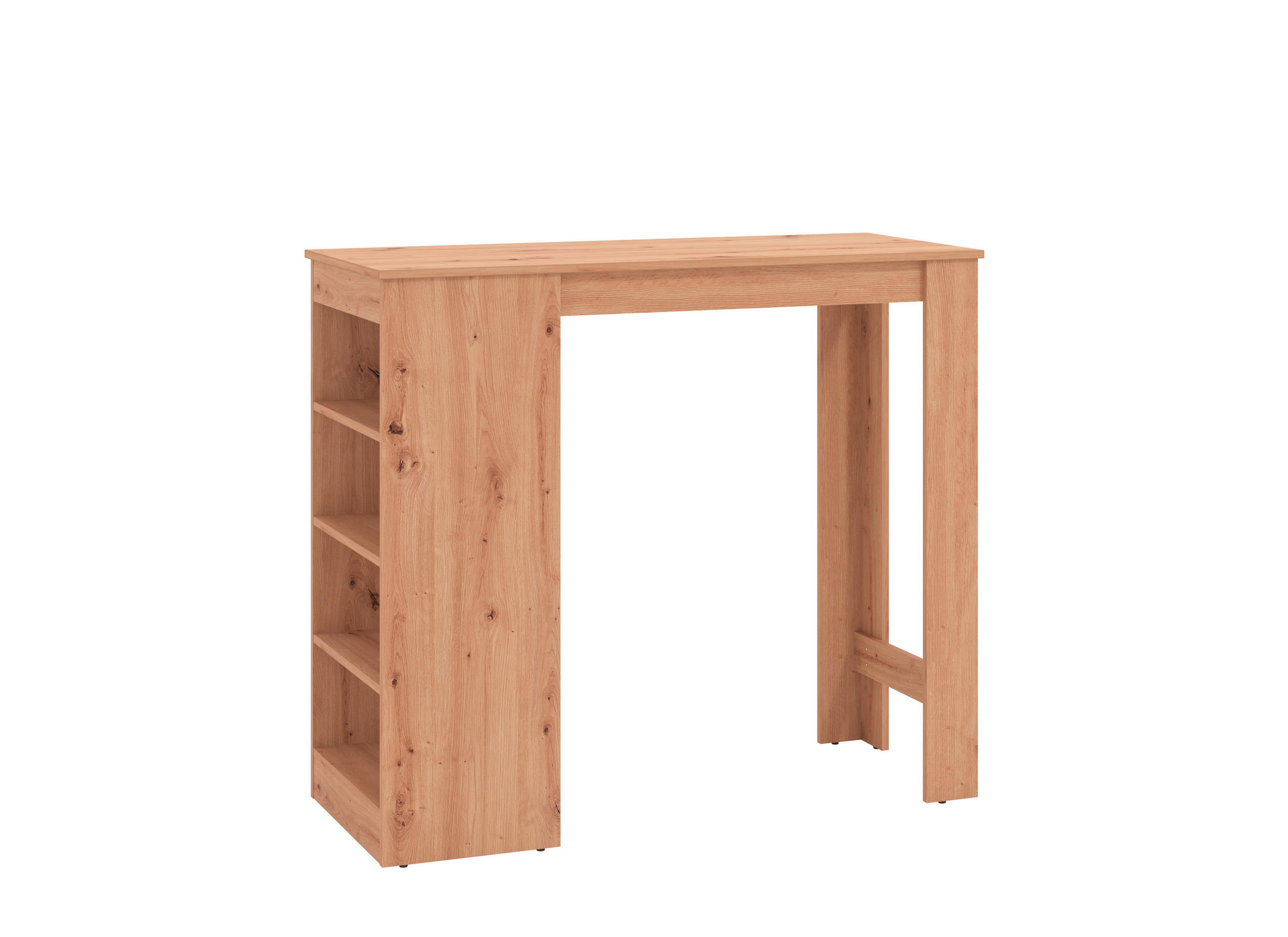 BÁRASZTAL  - Artisan tölgy, Basics, faalapú anyag (120/105/50cm) - Xora
