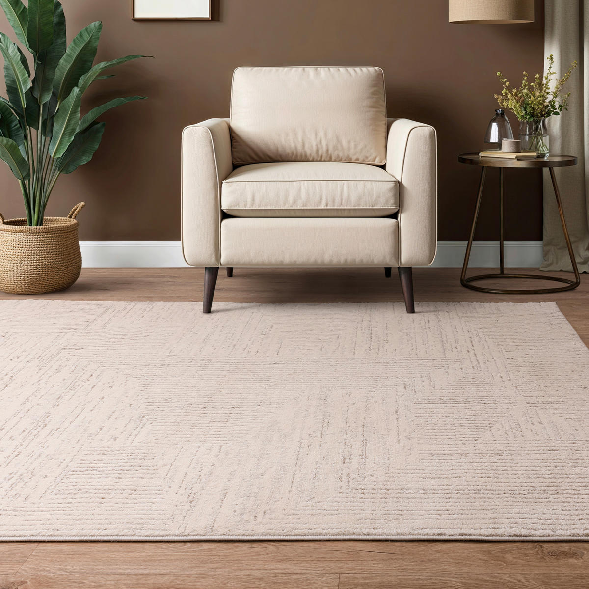 SZŐNYEG   - fehér, Basics, textil (80/140cm)