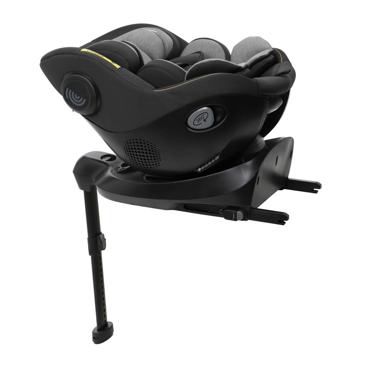 KINDERAUTOSITZ 105 I-Size  - Hellgrau/Schwarz, Basics, Textil (47/114/60cm) - Chicco