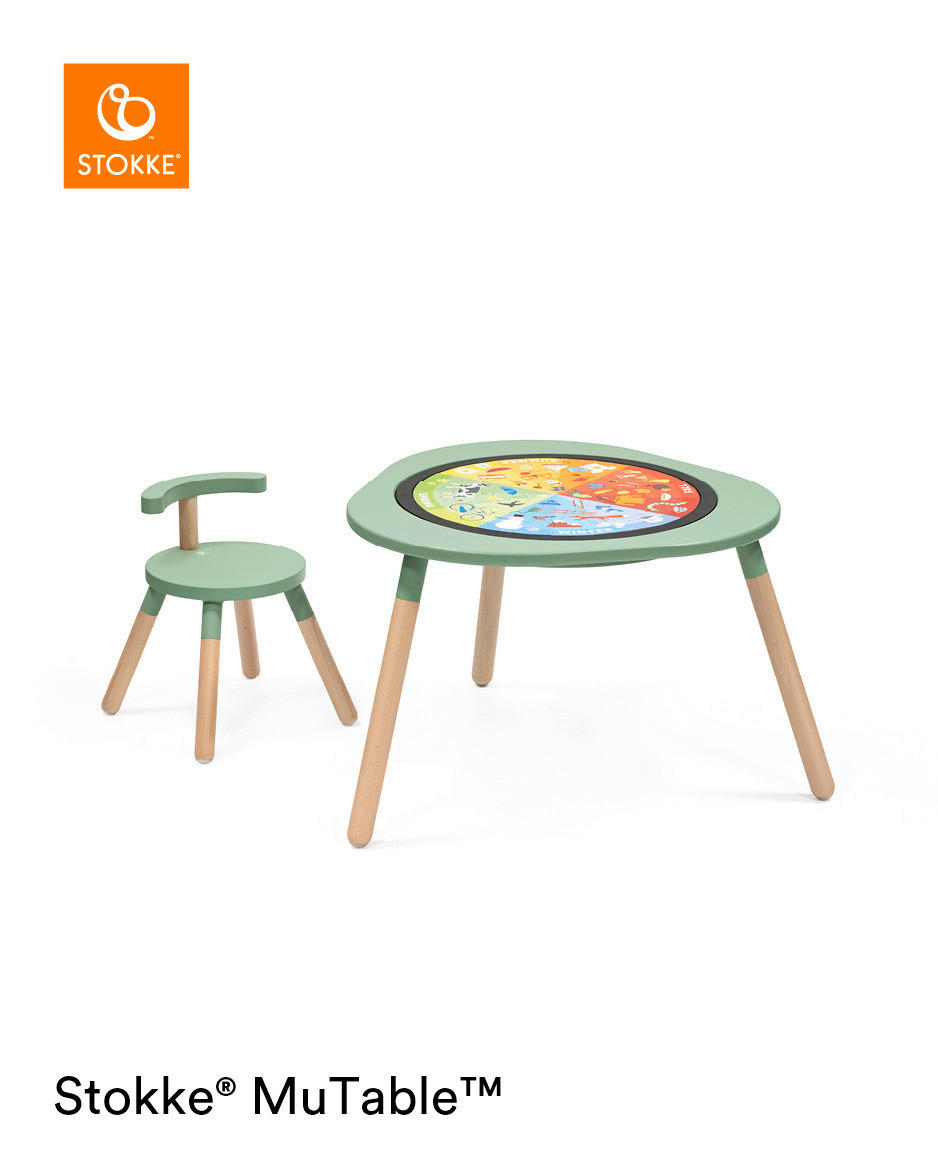 SPIELMATTE MuTable  - Multicolor, Basics, Karton (48/48/1cm) - Stokke