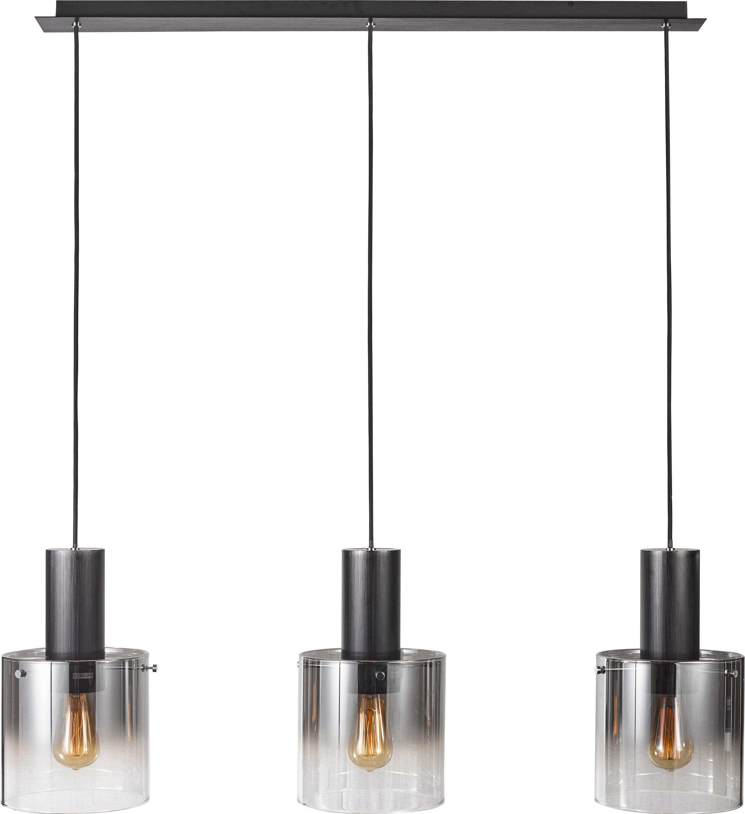 LUSTRĂ  - negru, Basics, sticlă/metal (120/90cm)